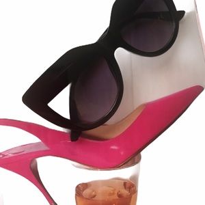 Sunglasses Eye-cat  Black New Women